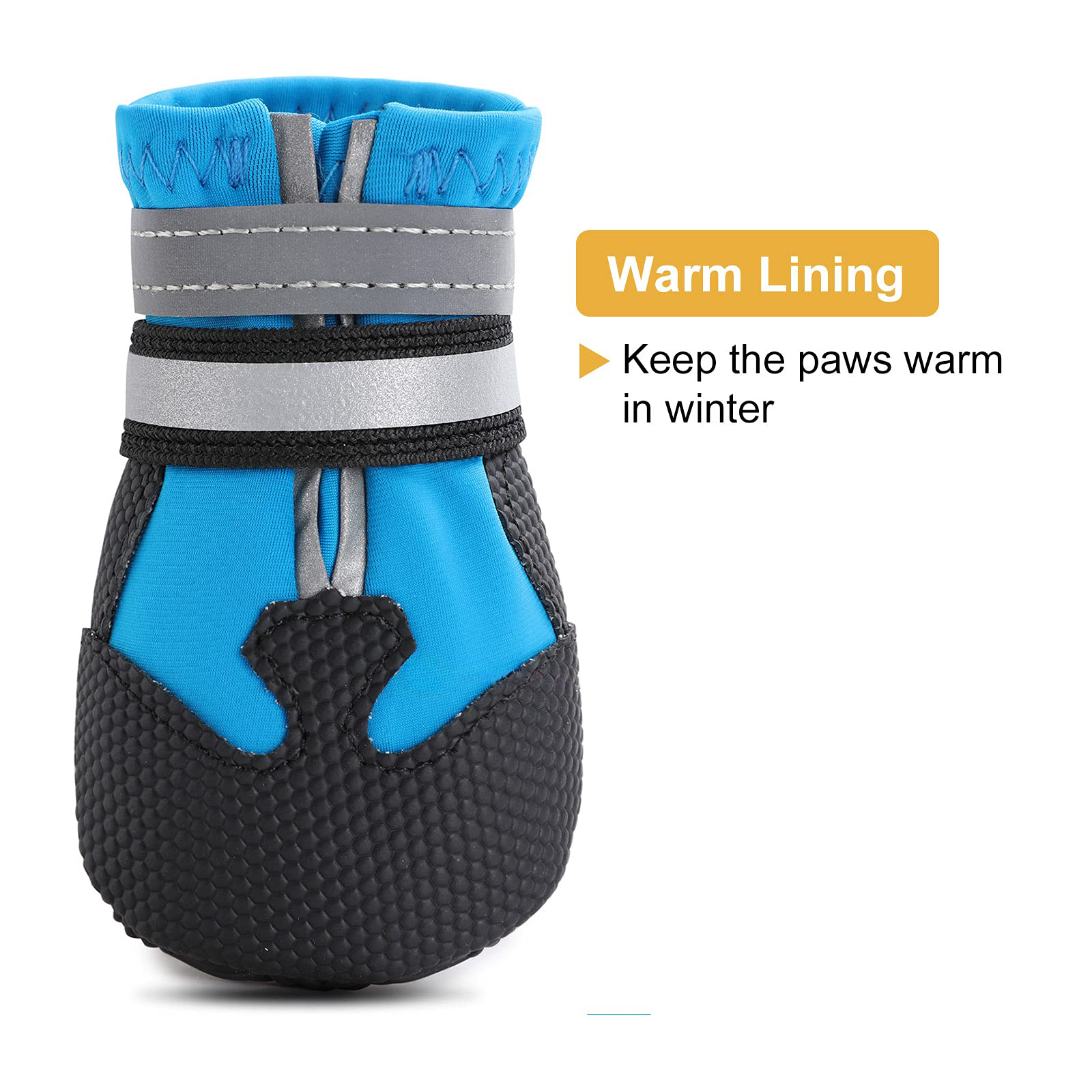 Bottes de chien résistant à l'eau pour chiens de taille moyenne
