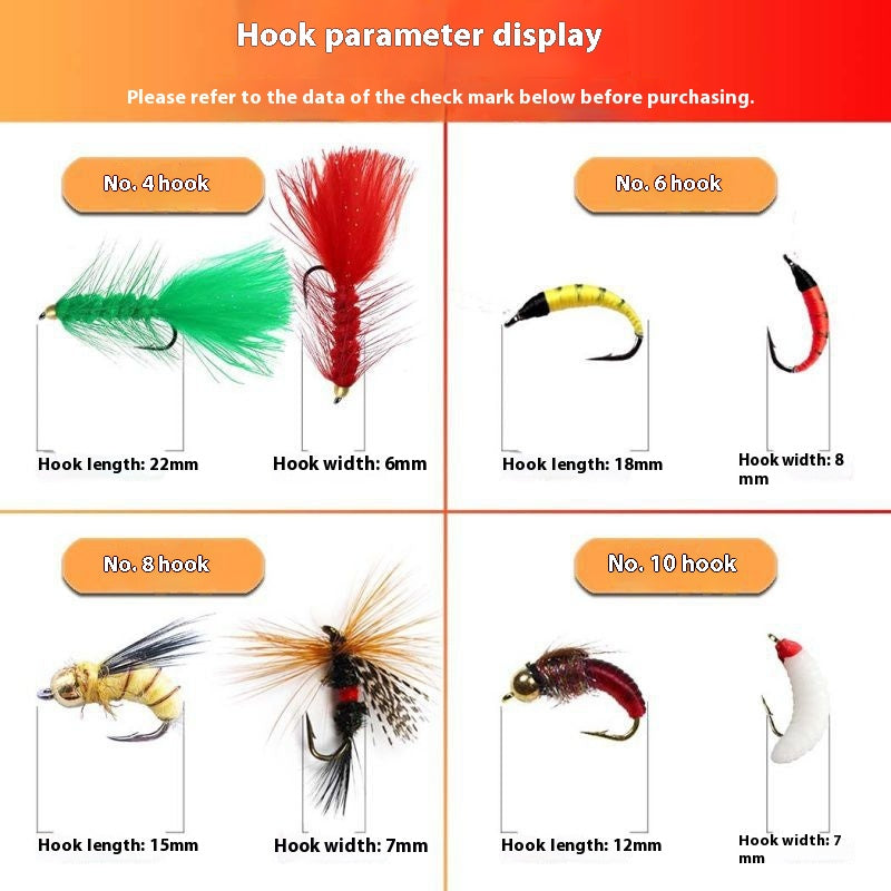 Crochet de mouche Micro Lure Suit Bionic Lure Paillettes
