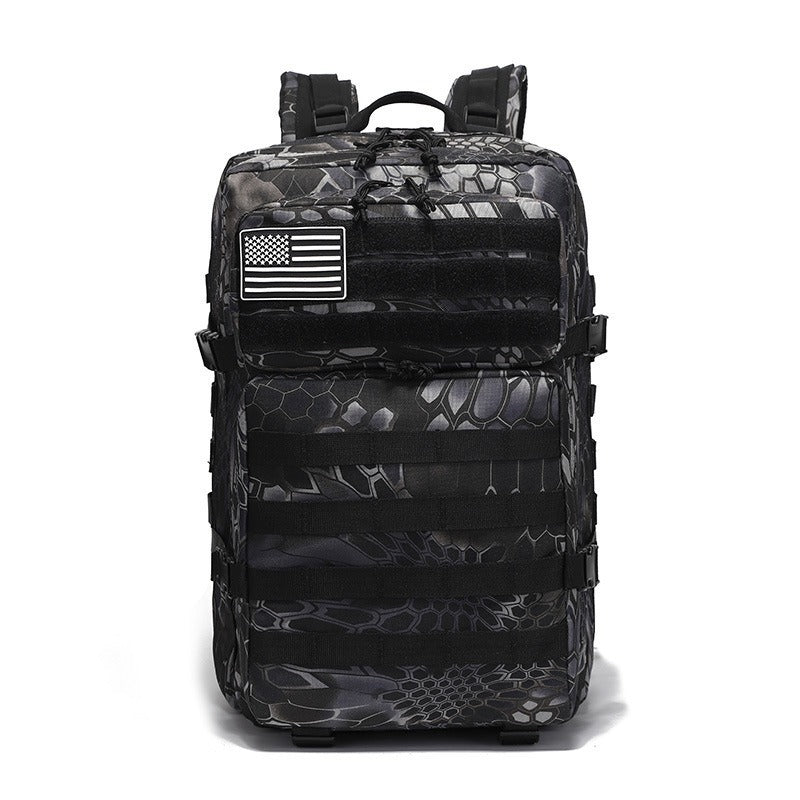 Outdoor 45L Sac à dos tactique Randonnée Hommes et femmes Sac à épaule