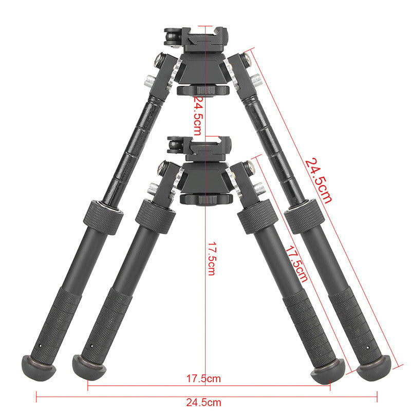 Tripod tactique extérieur pliable V8 Tripod rétractable