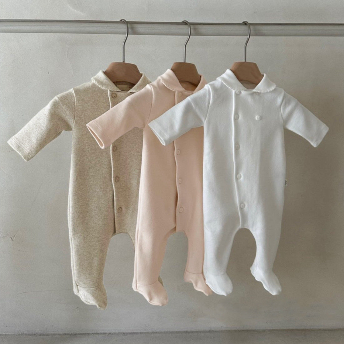 Vêtements pour nouveau-nés Peter Pan Collar