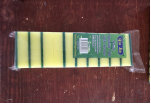 Green + Yellow Sponge Cleaner - 10 pieces - 1 piece