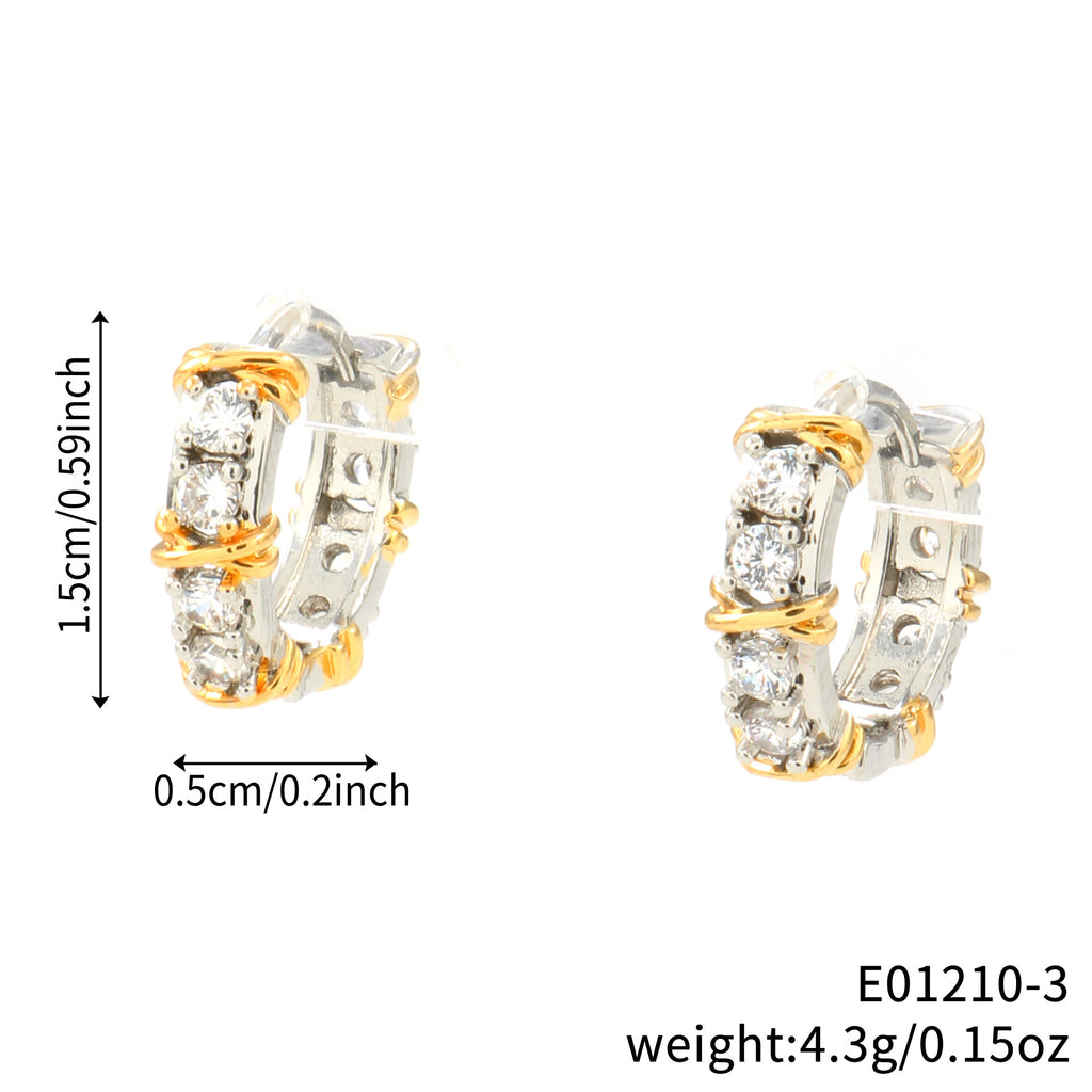 Boucles d'oreilles haut de gamme mode Niche