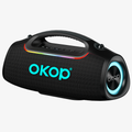 KP-875 Meilleur marché Portable Bluetooth haut-parleur haute puissance RGB éclairage multifunct