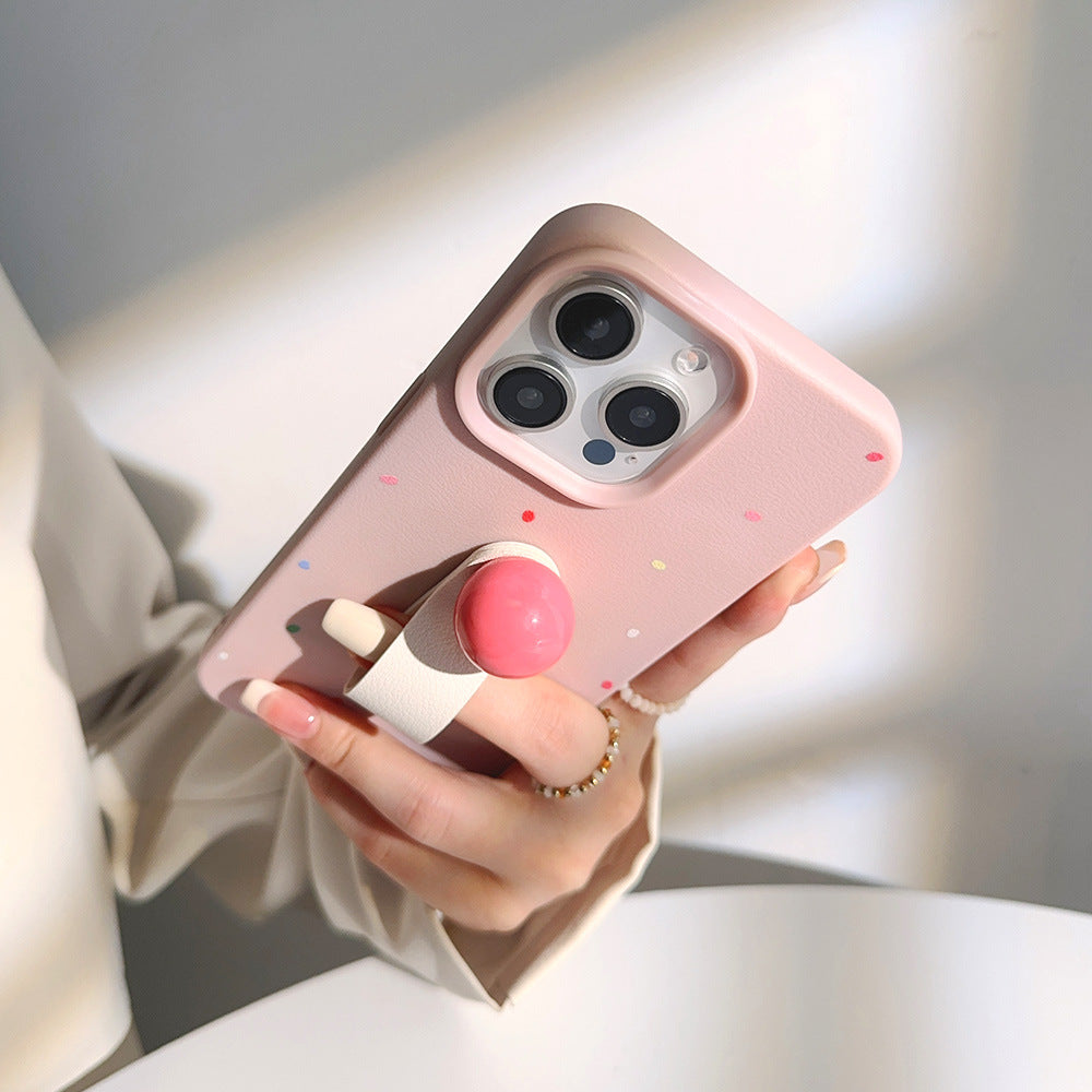 Dopamine 13 Silicone 12 Boîtier de téléphone à anneaux fixés