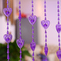 Décoration de chaîne de porte en plastique acrylique