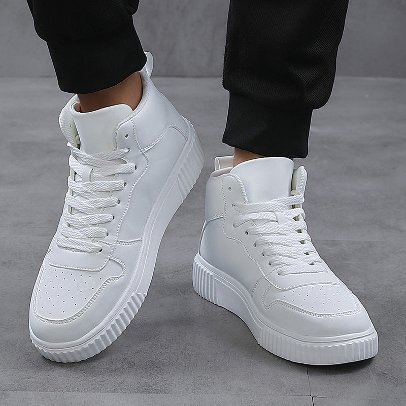 Couple Mid-top Korean Style Spring Sneakers