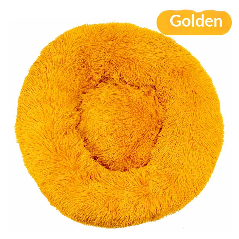 Lit de chien amovible et lavable Détachable Lit de chat en peluche