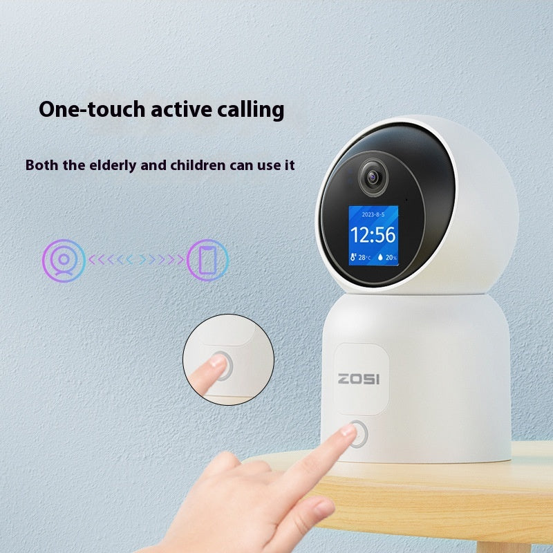 Zhou Shi sans fil Wifi HD Caméra intérieure de sécurité intelligente Surveillance Remote Large