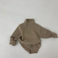 Chandail d'automne pour enfants Col roulé Garçon Pullover