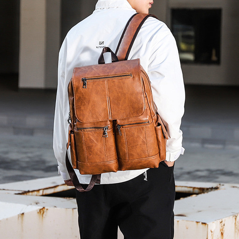 Sac à dos en toile vintage pour homme