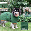 Peignoir de bain pour animaux Serviette de séchage rapide Microfibre Absorbant soft bath Robe Serviette réglable Groomi
