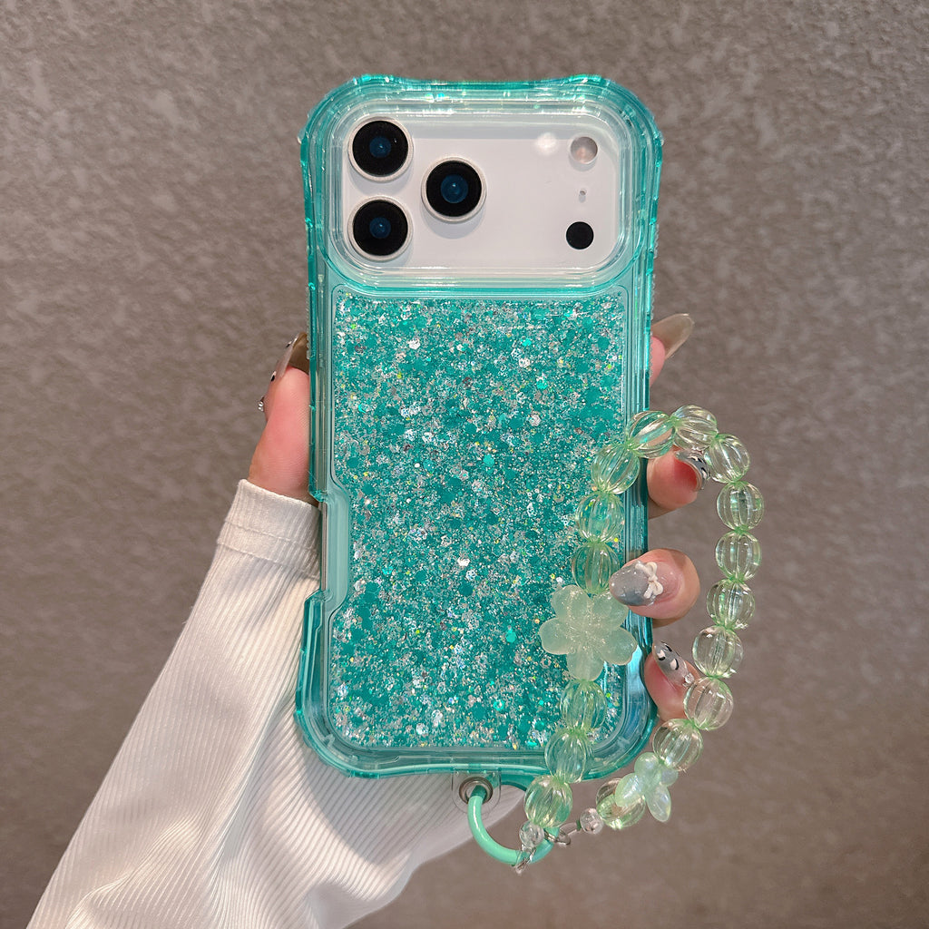 Boite téléphonique de style sud-américain avec 3-en-1 Glitter Epoxy Drop-proof Design Et A
