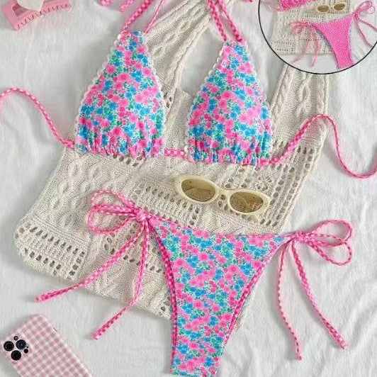 Ensemble de maillots de bain deux pièces pour femmes Bikini