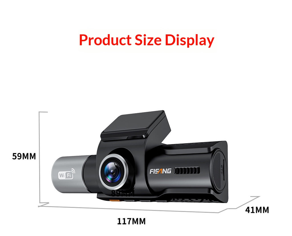 Trois versions de 4K haute définition voiture Dashcam