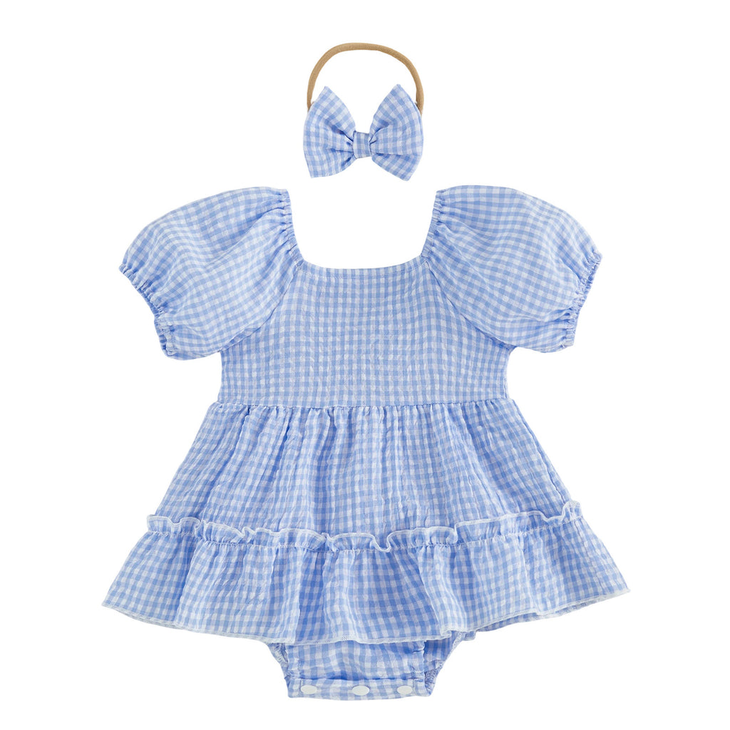 Été Super-cuite Robe de rotule pour bébés filles