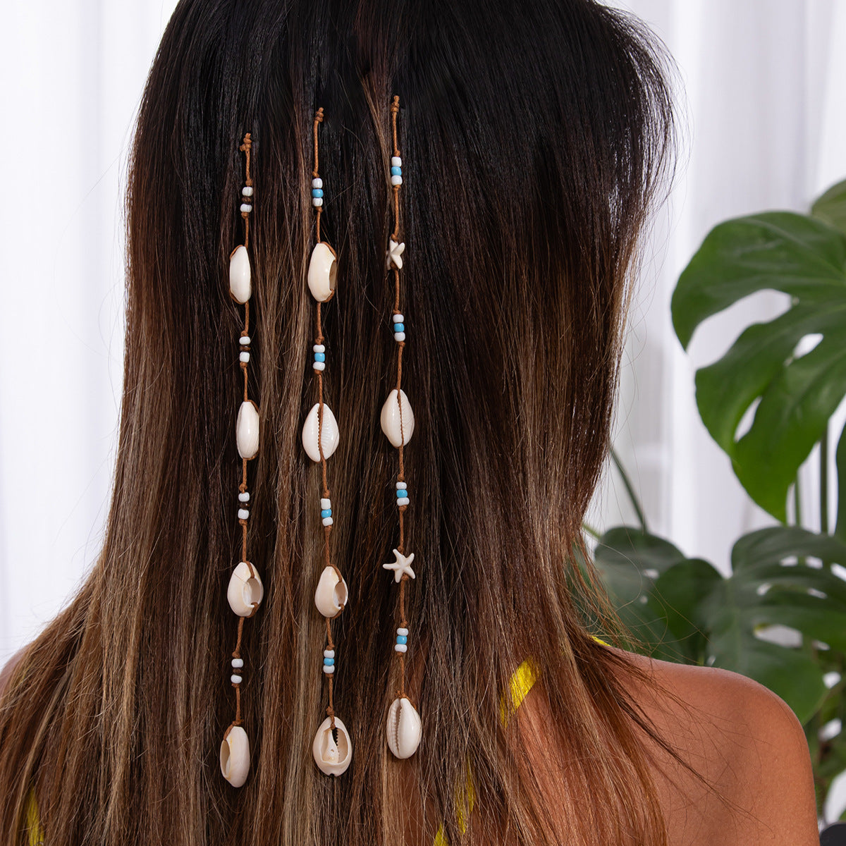 Bohème-style Instagram-worthy Rice-bead Long tressé cheveux