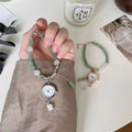 Style chinois Bamboo Knot Bracelet Montre femmes Quartz