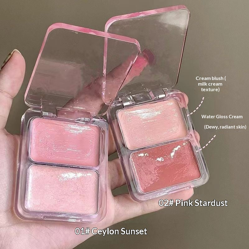 Les groupes de filles K-pop Dewy Blush crème avec une texture veloutée