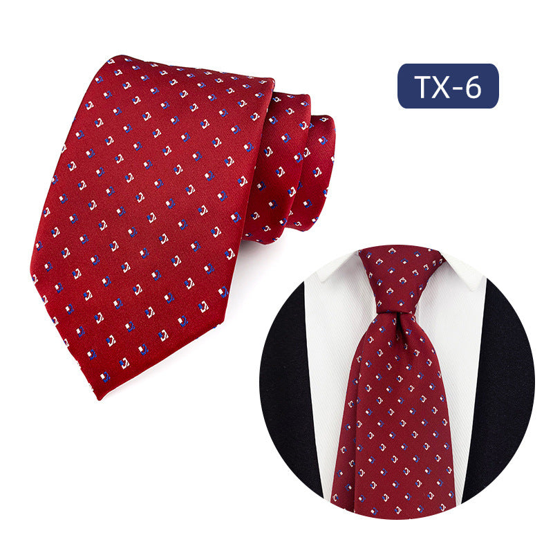 Hommes Jacquard Woven Astuce casual