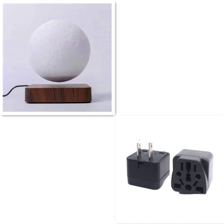 Lampe de table magnétique Lune Lumière impression 3D Planète Lumière de nuit