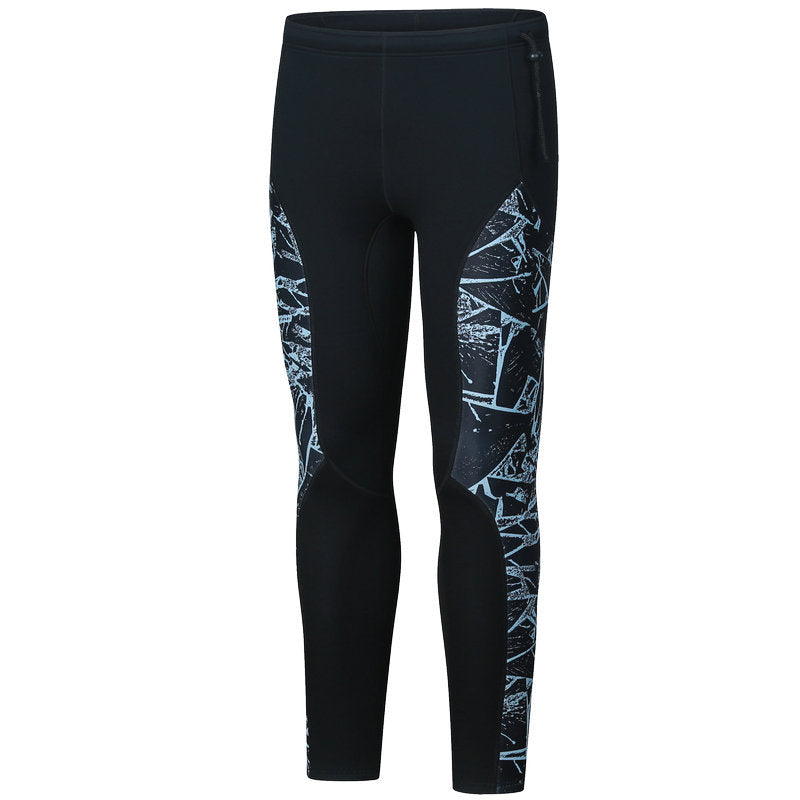 Pantalon de plongée 3mm Split à manches longues Pantalon Snorkeling Maillot de bain