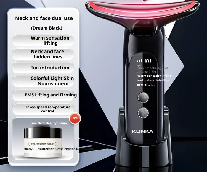 Massager de vibration de compression multifonctionnelle pour enlever les rides de cou