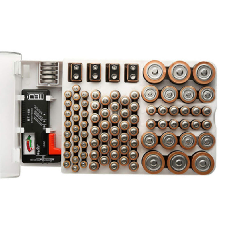 Organize the plastic battery tester