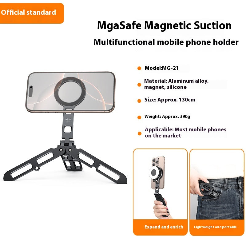 Voyage de trépied magnétique pratique et utilisation générale pliable