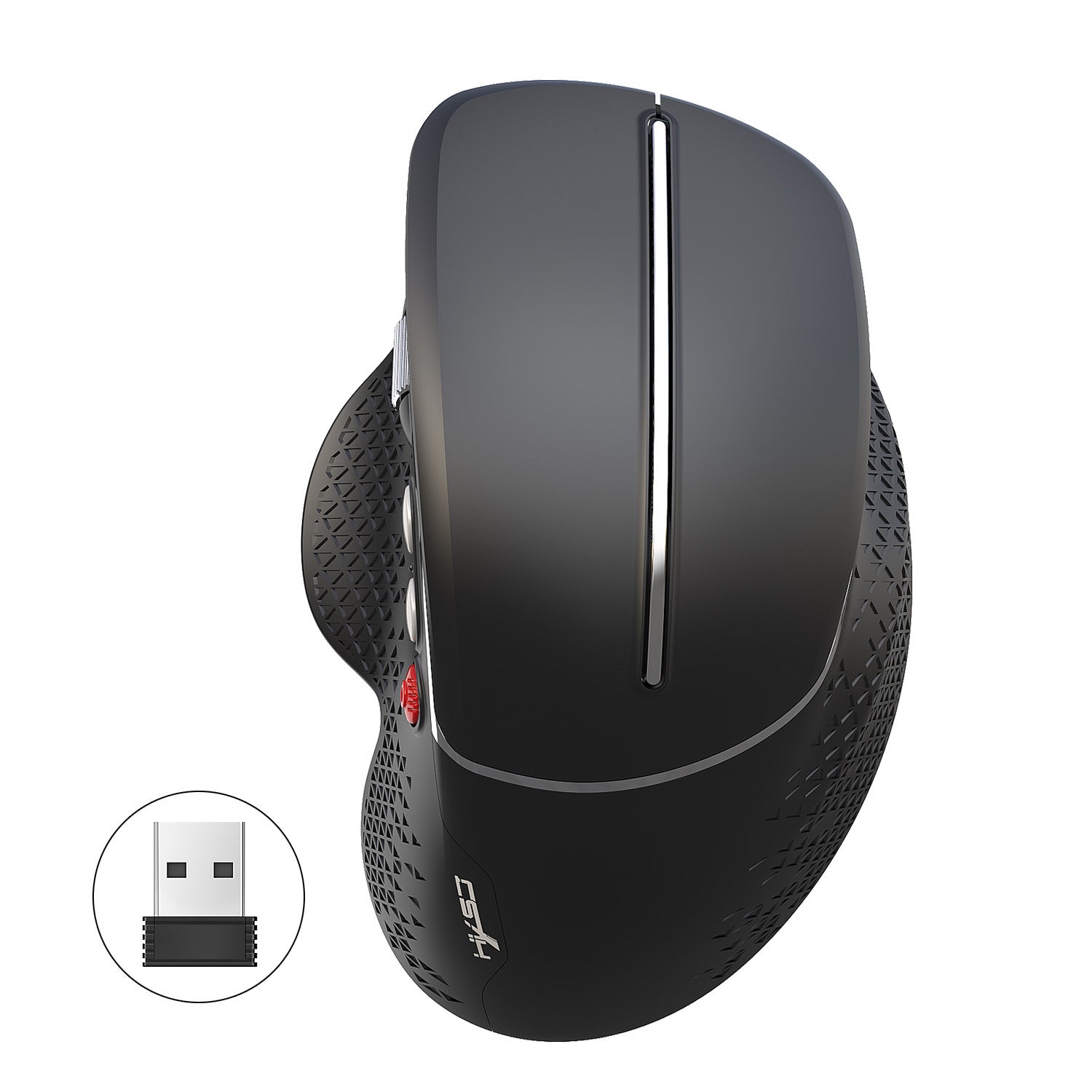 Rouleau latéral de souris verticale sans fil Ergonomie
