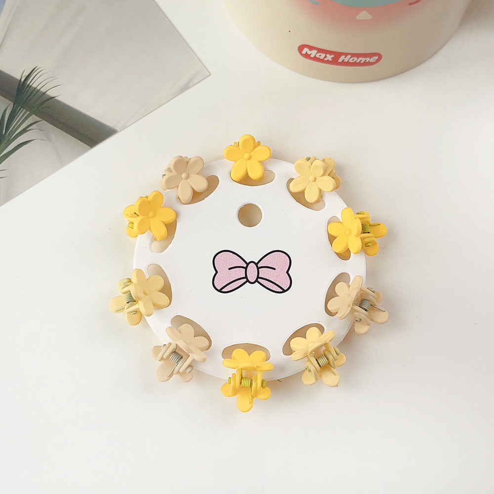 Barrettes pour enfants 10 PCs Colorful Cartoon Baby Small Jaw Clip Bangs Broken Hair Princes