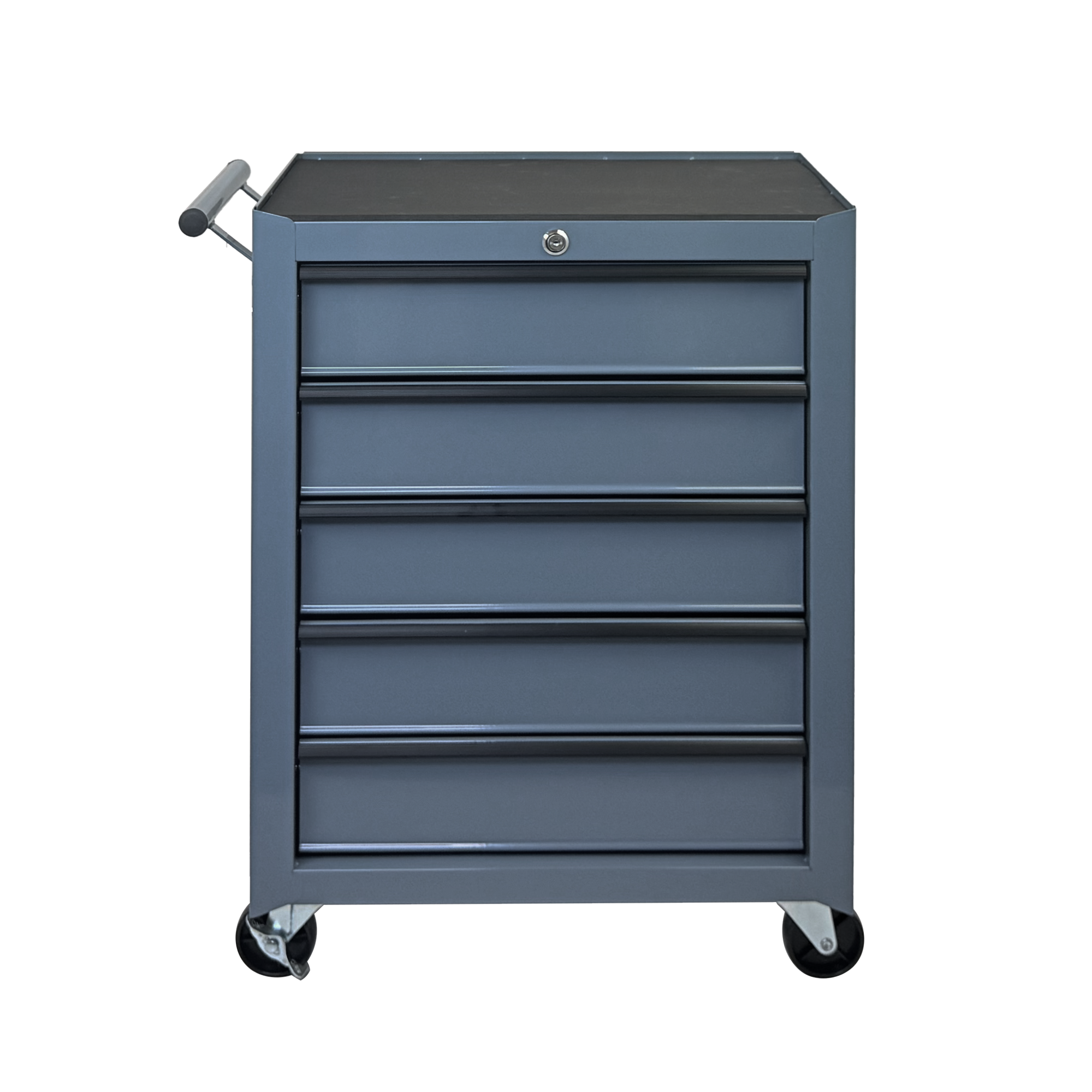 Armoire de stockage d'outils à rouleaux de 5 tiroirs avec boîte à outils amovible