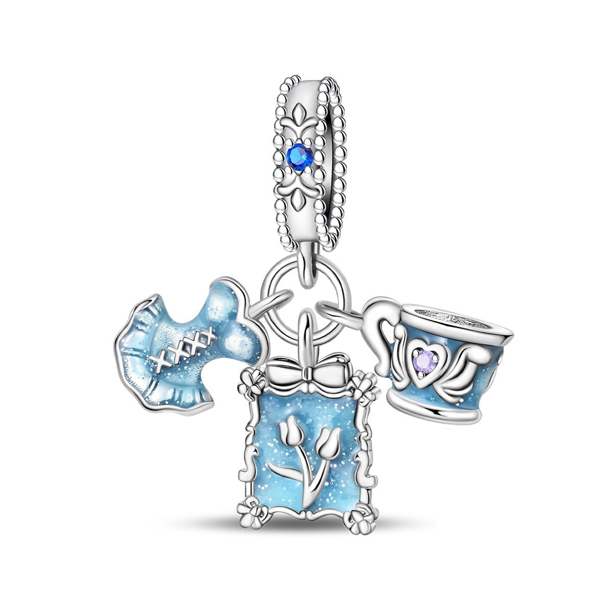 Collier de charme personnalisé Bijoux perles