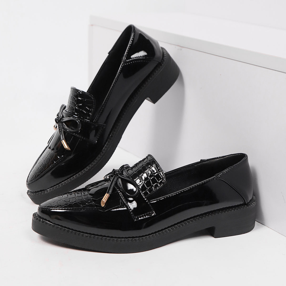 Chaussures Oxford style britannique pour femmes