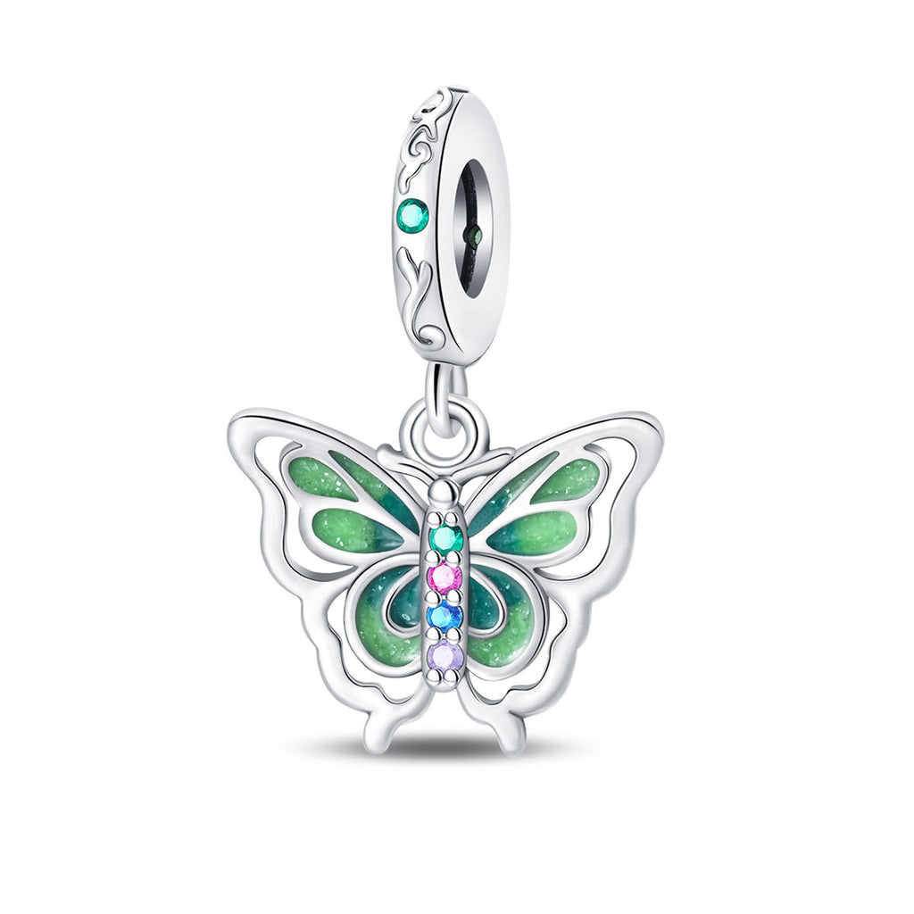 Delicate Butterfly Series Bracelet pendentif perles Accessoires