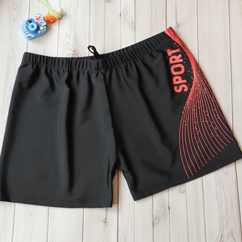Trunks de bain imprimés de taille plus large pour hommes