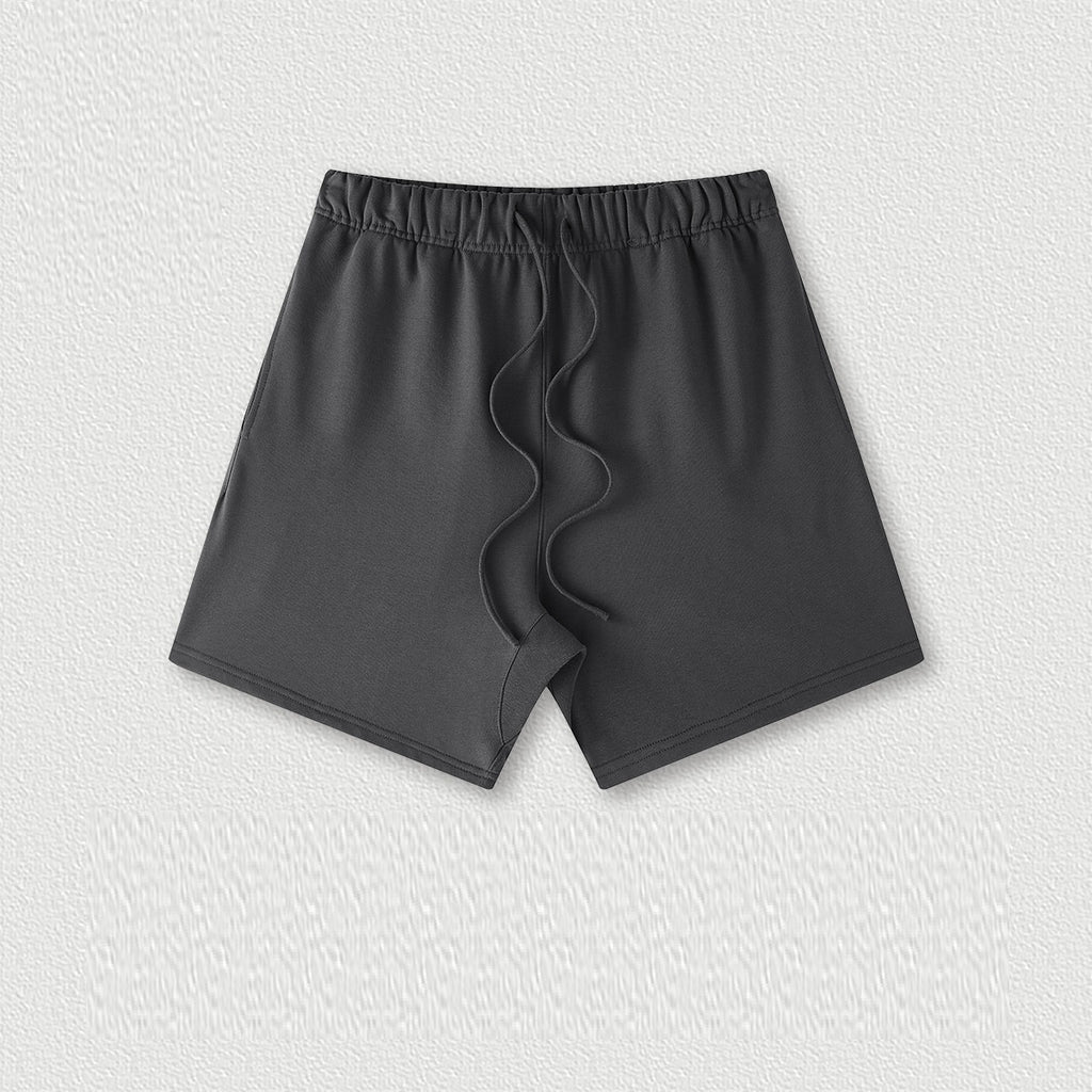 Couleur de la Terre Style de base Short en coton moyen et grand pour enfants