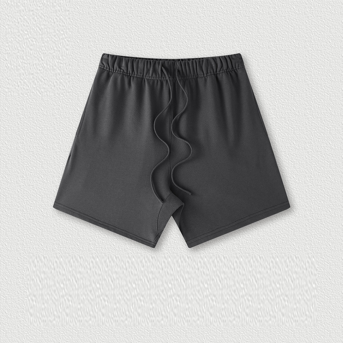 Couleur de la Terre Style de base Short en coton moyen et grand pour enfants