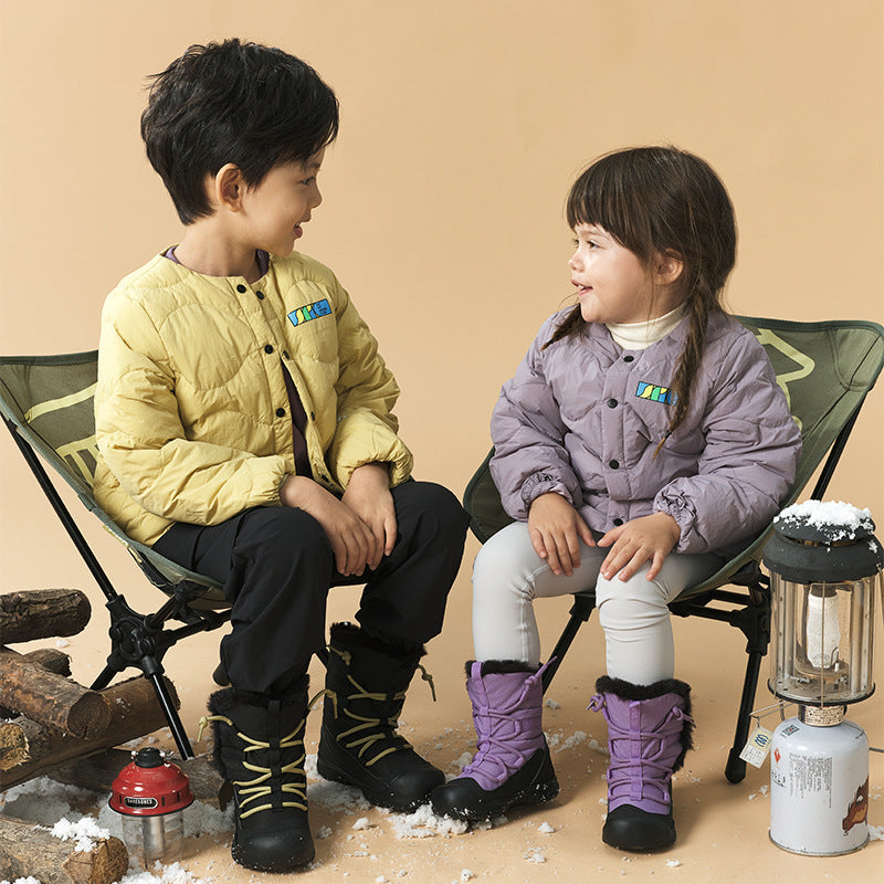 Bottes de neige épaisses pour garçons et filles