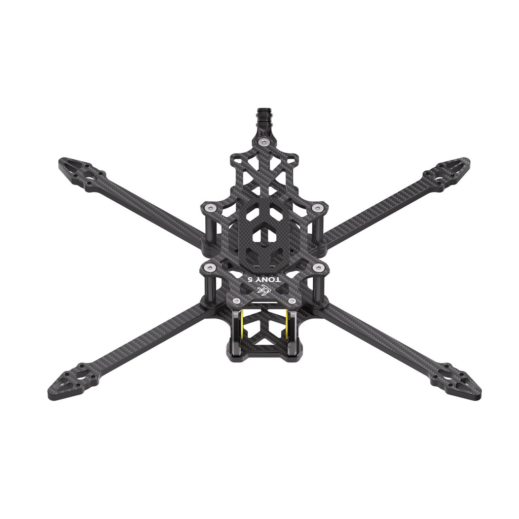 FlyFishnRC Tony 5 Sub250 FPV Freestyle Cadre de brasage au carbone