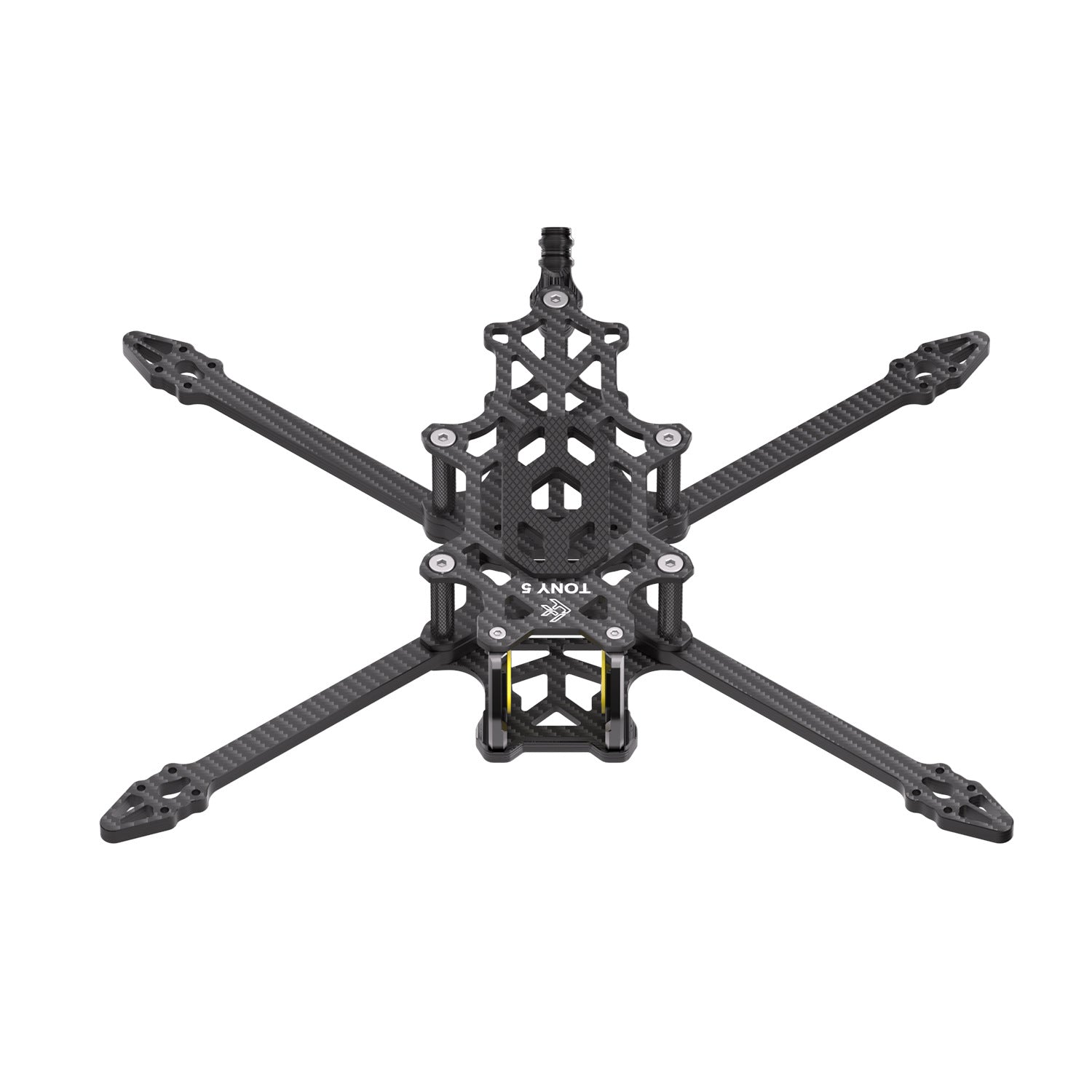 FlyFishnRC Tony 5 Sub250 FPV Freestyle Cadre de brasage au carbone
