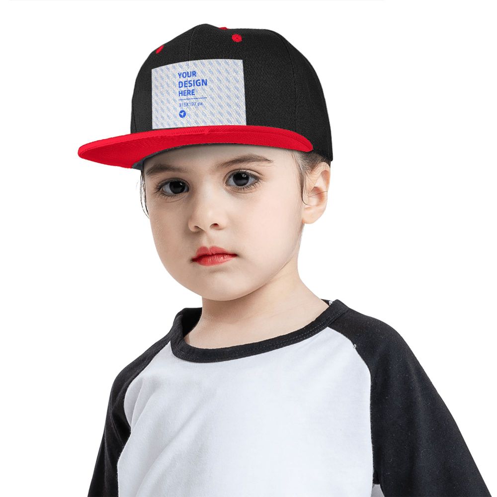 Chapeau de Hip Hop contrasté pour enfants