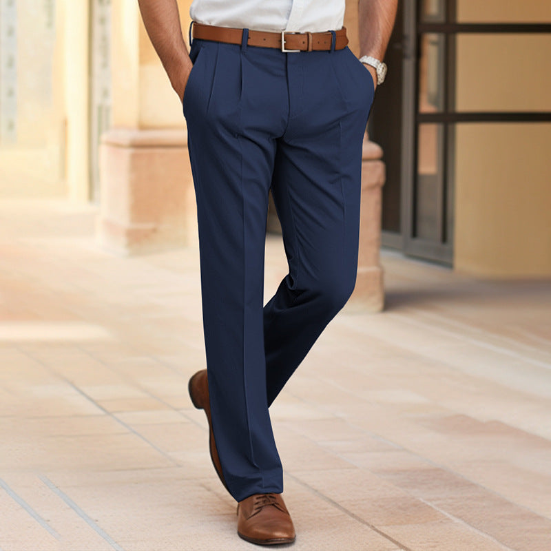 Pantalons sur mesure pour hommes à coupe molle
