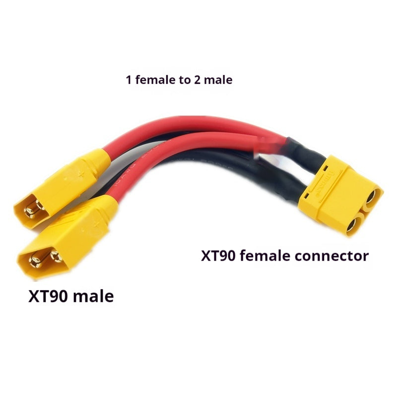 UAV batterie électrique de réglage connecteur de balanceur XT90 Plug transfert de ligne parallèle Y Li