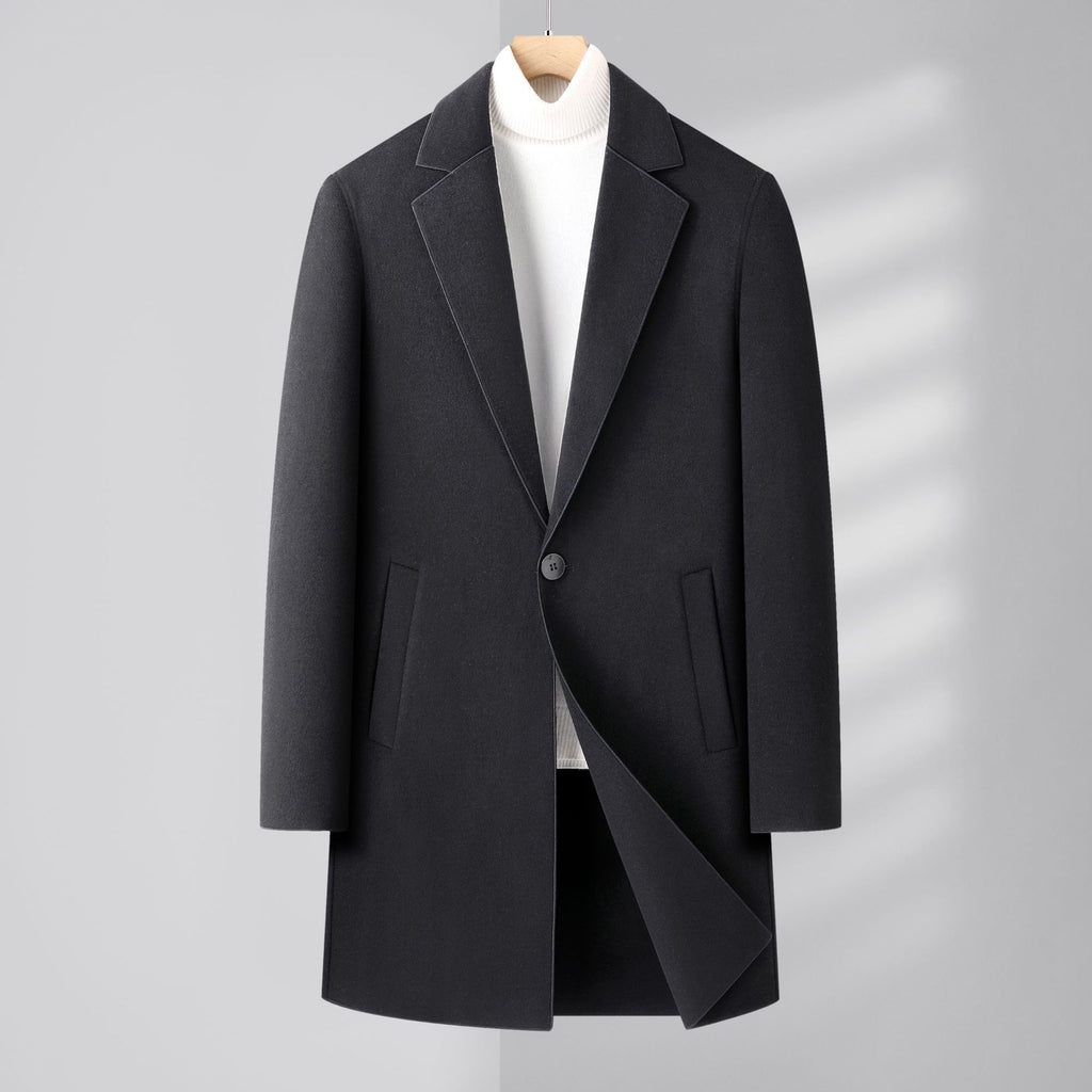 L'automne et l'hiver de la laine masculine à double face