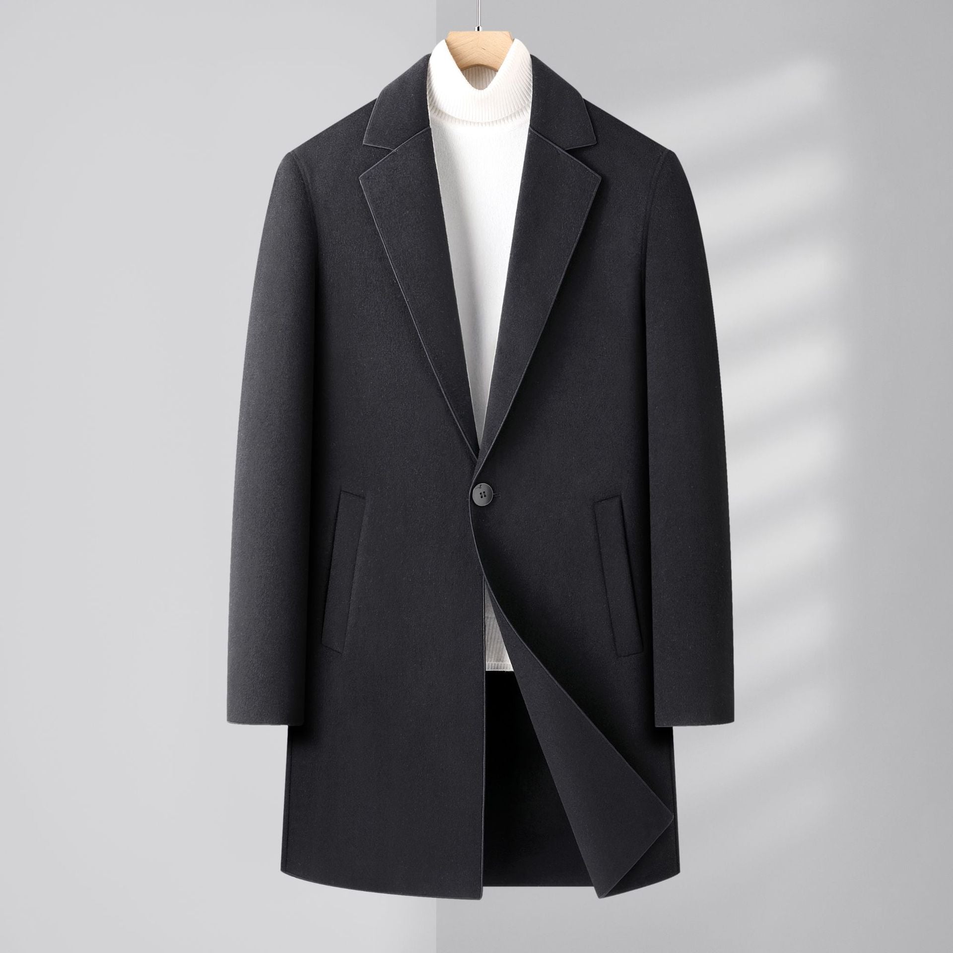 L'automne et l'hiver de la laine masculine à double face