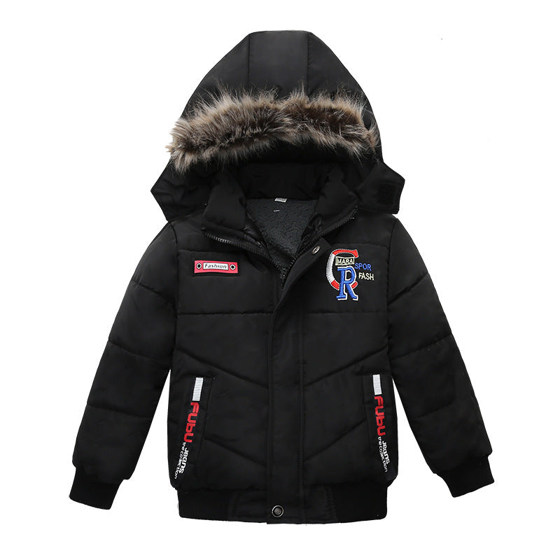 Vestes en coton pour petits et moyens garçons