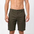 Men's Solid-Colored Casual Shorts