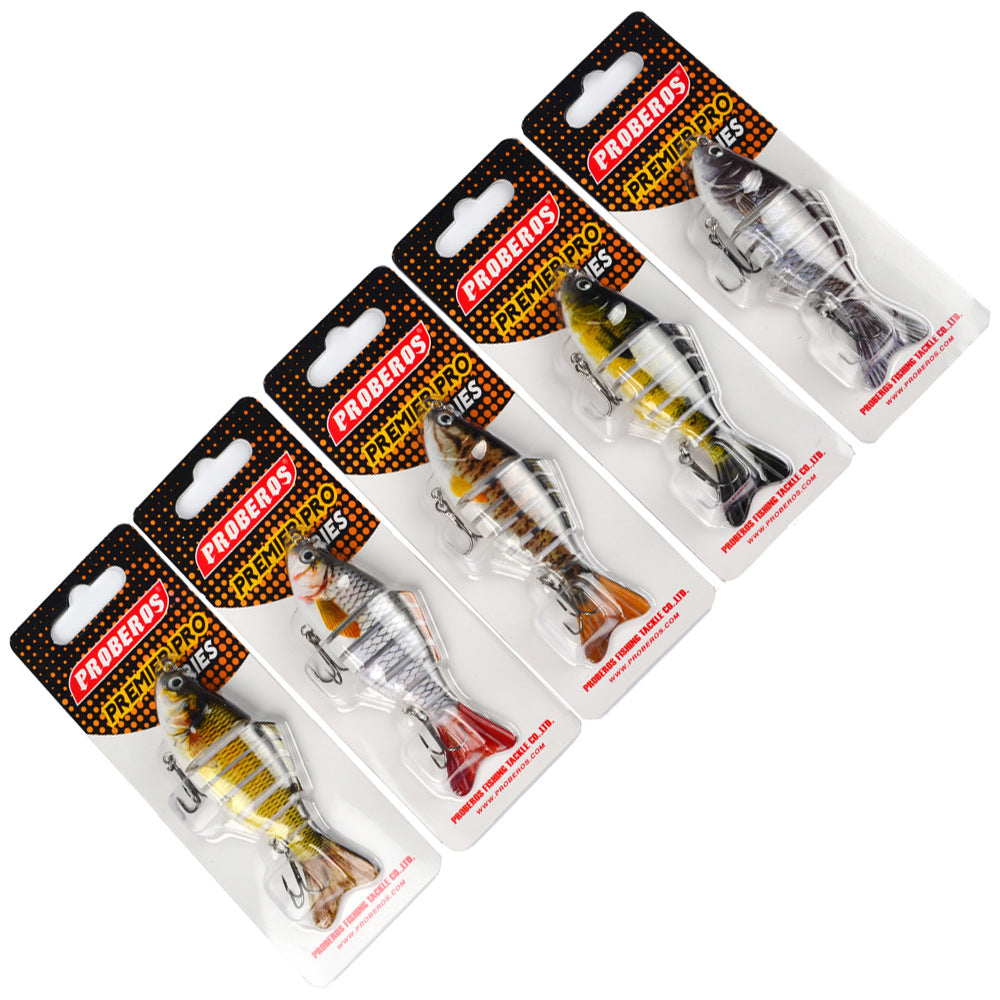 Lure de poisson Knotty Lure en plastique Lure Bionic Bait Style Lure de pêche bionique
