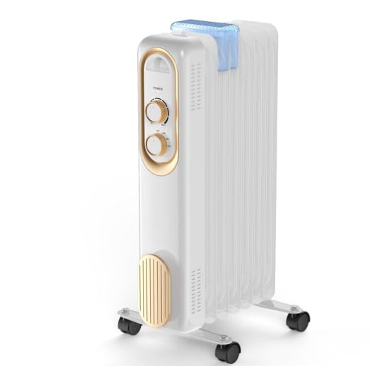 Réchauffeur radiateur rempli d'huile avec thermostat réglable